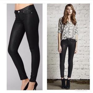 PAIGE Verdugo coated ultra skinny jean